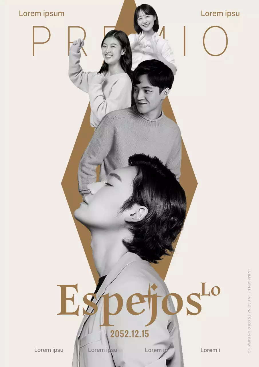 La ceremonia beige y dorada del Empleado del Año