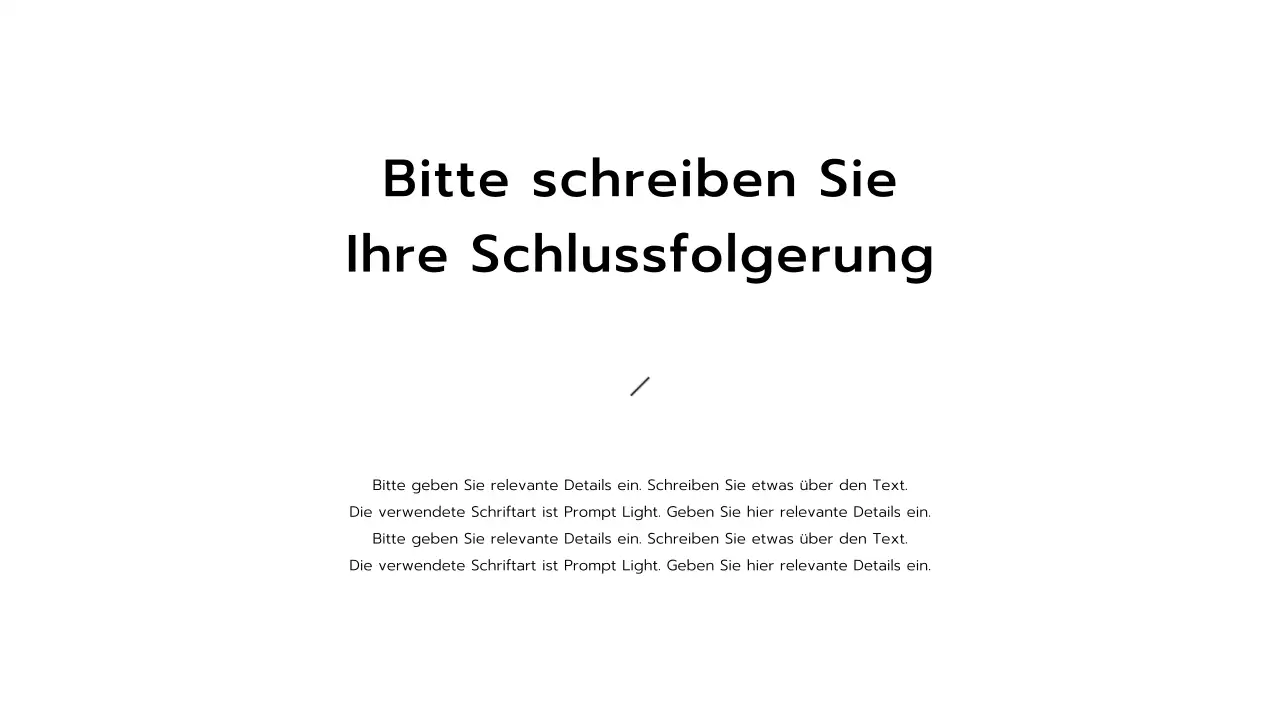 Schwarz-Weiß-Präsentationen