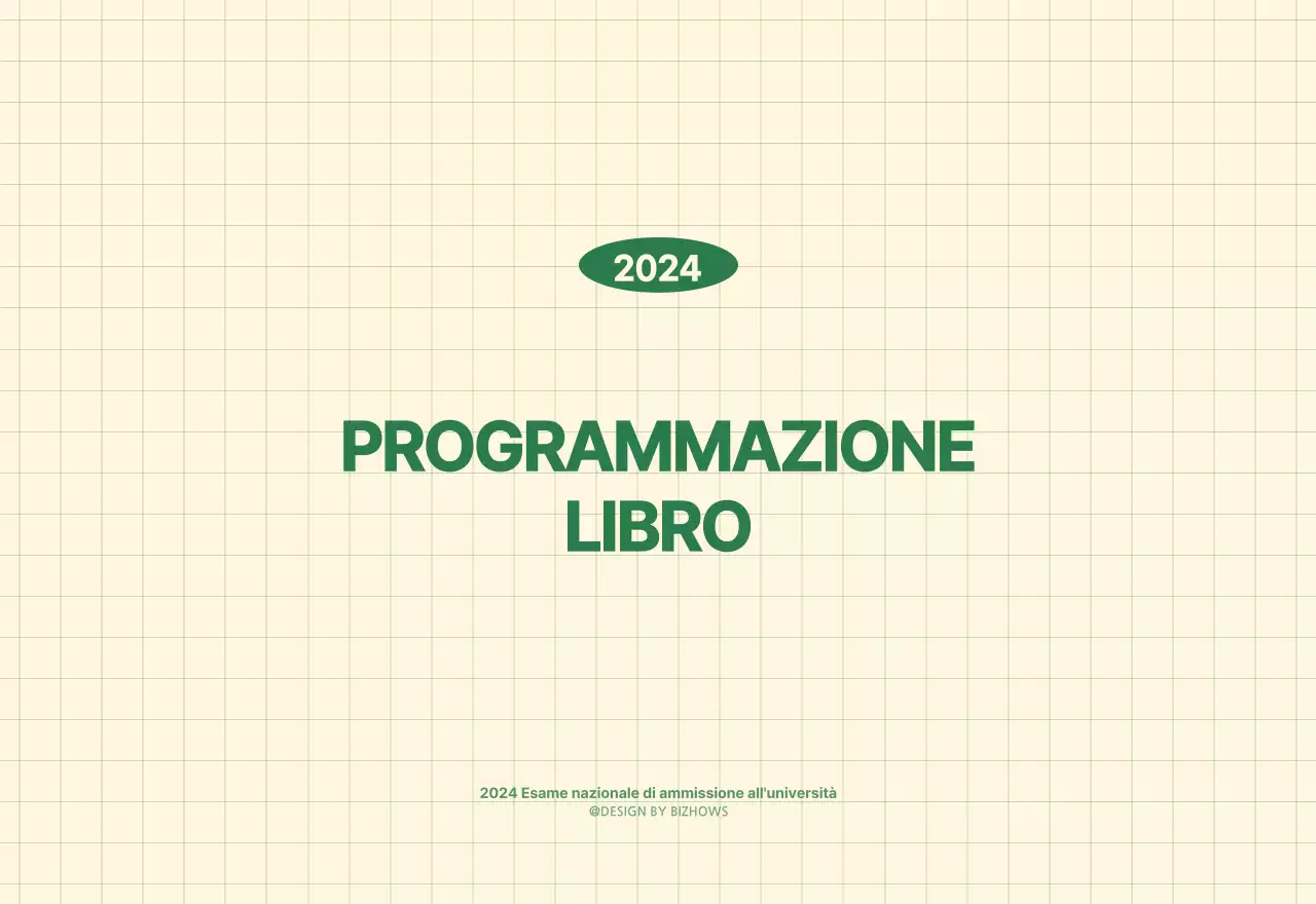 Calendario da parete SAT D-day concept in verde e giallo chiaro