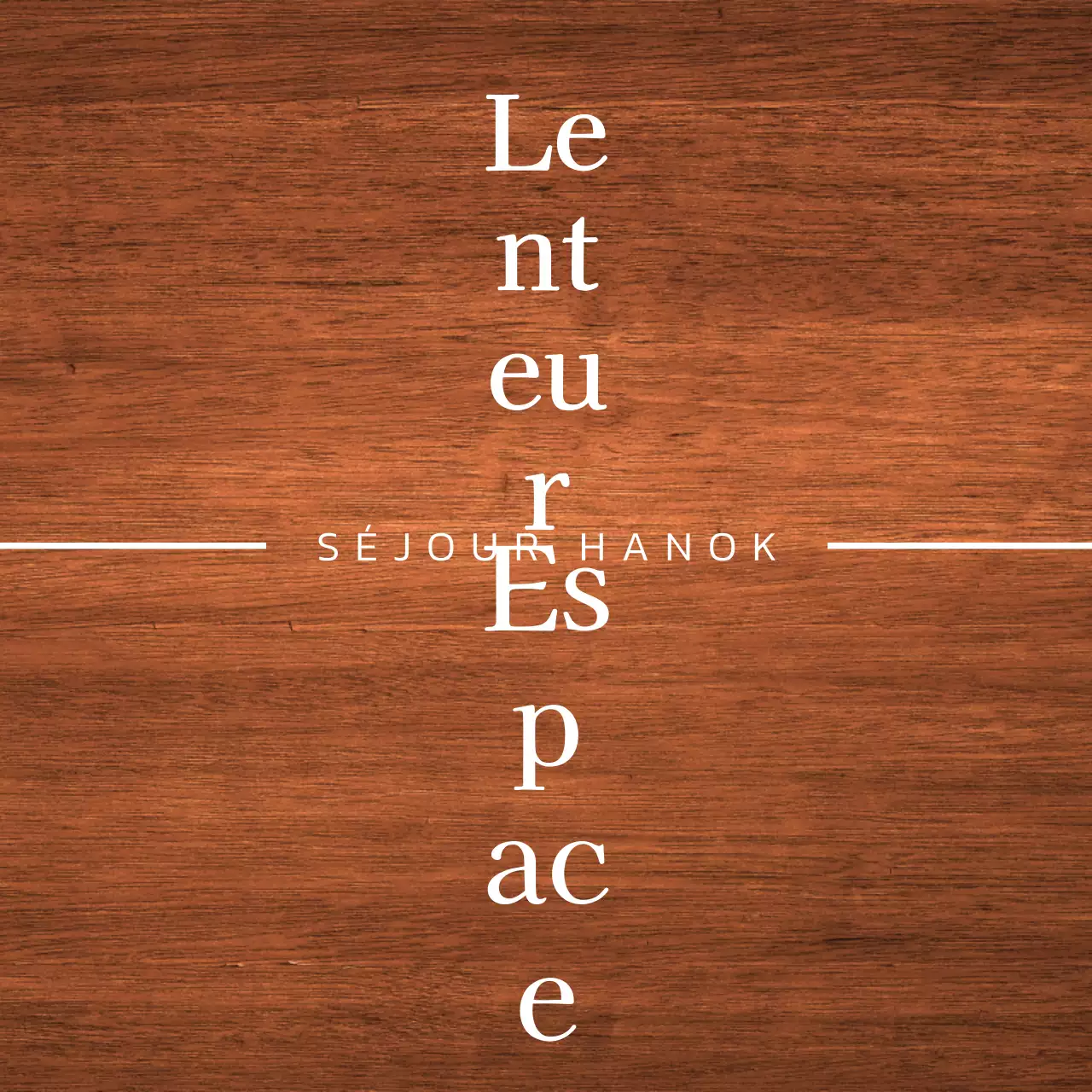 Design de l'auberge Hanok avec des avant-toits blancs et un logo de paysage simplifié