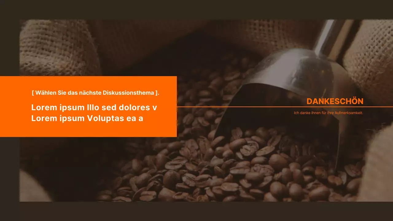 Orange und Calm Marketing Fallanalyse Zuordnung