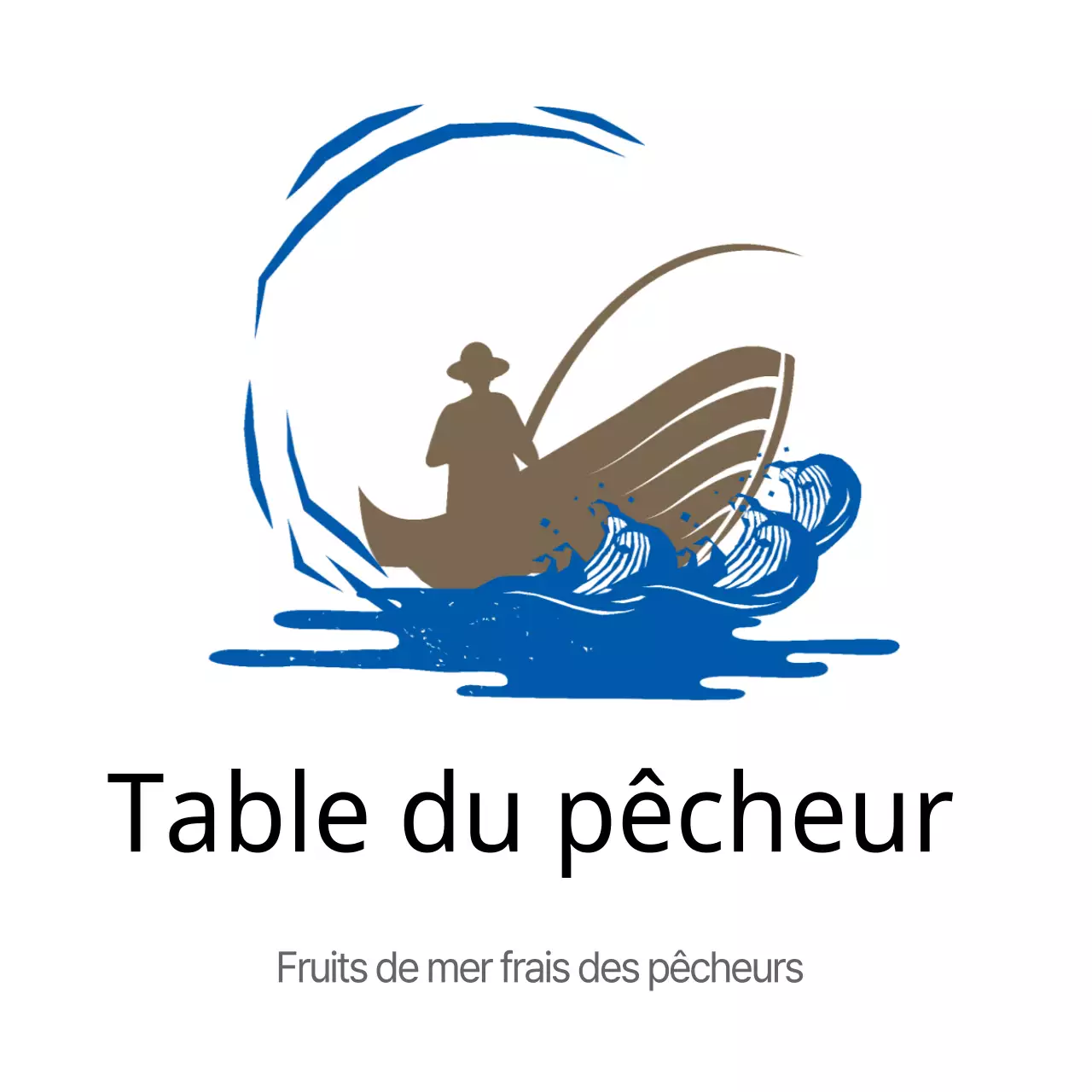 Table de pêcheur de fruits de mer