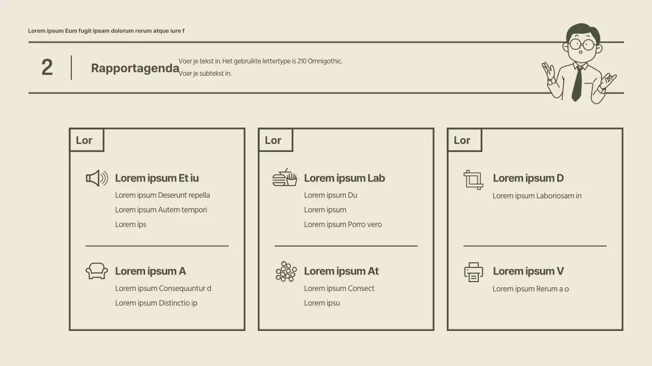 Een gewone studentenraadsvergadering in kaki en een nette look