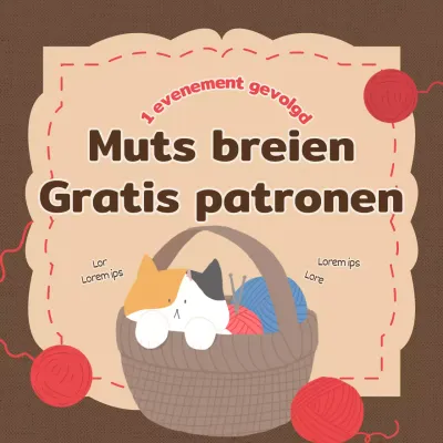 Gratis bruin en knuffel breipatroon giveaway