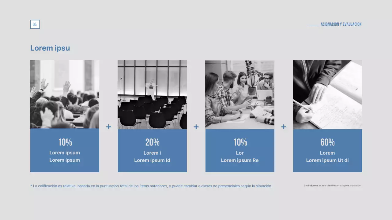 Un programa universitario pastel y sutil