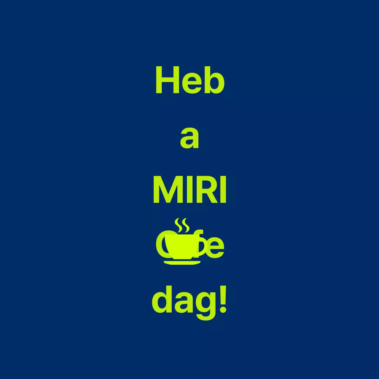 Café Ballette op een marineblauwe achtergrond