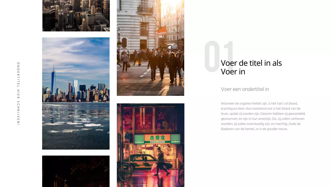 Eenvoudige presentatie