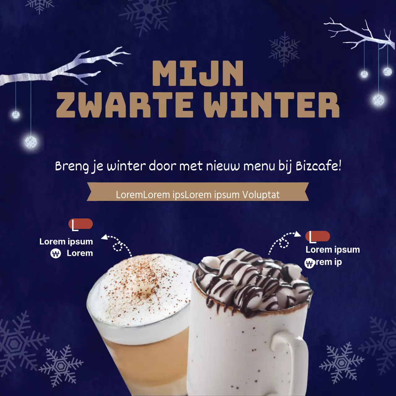 Winterborrel nieuw menu evenement