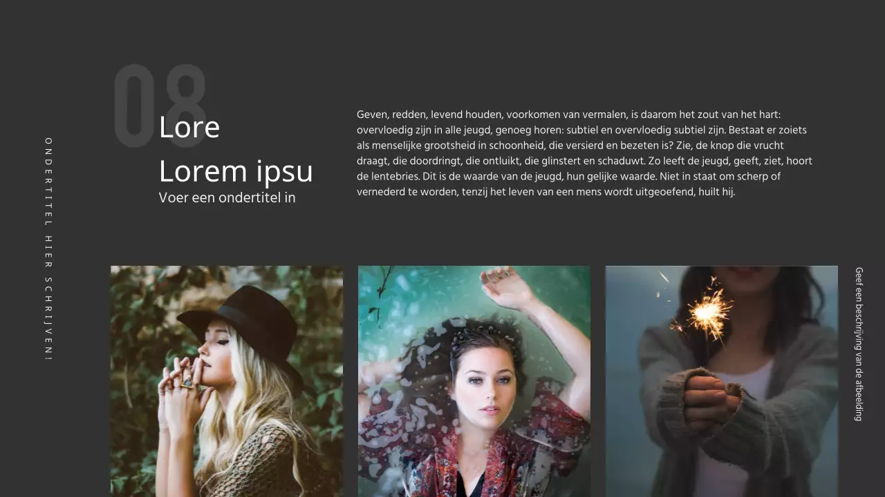 Eenvoudige presentatie