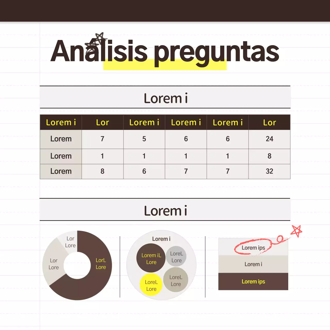 Un simple amarillo y negro interior grado análisis formación escuela reclutamiento promoción