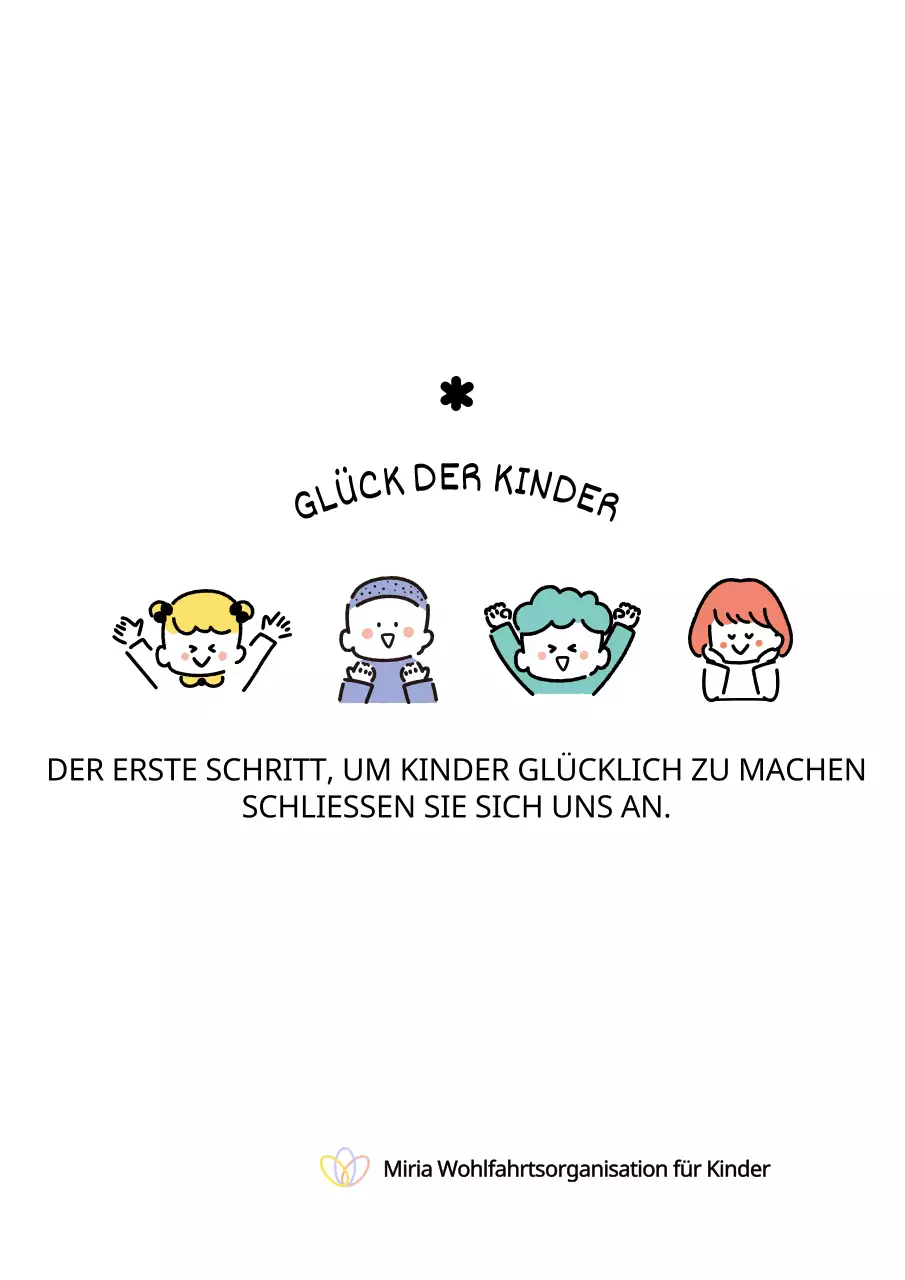 Entwerfen Sie eine Kordeltasche für eine Kinderhilfsorganisation mit Abbildungen von Kindern und Dienstleistungen für Kinder.