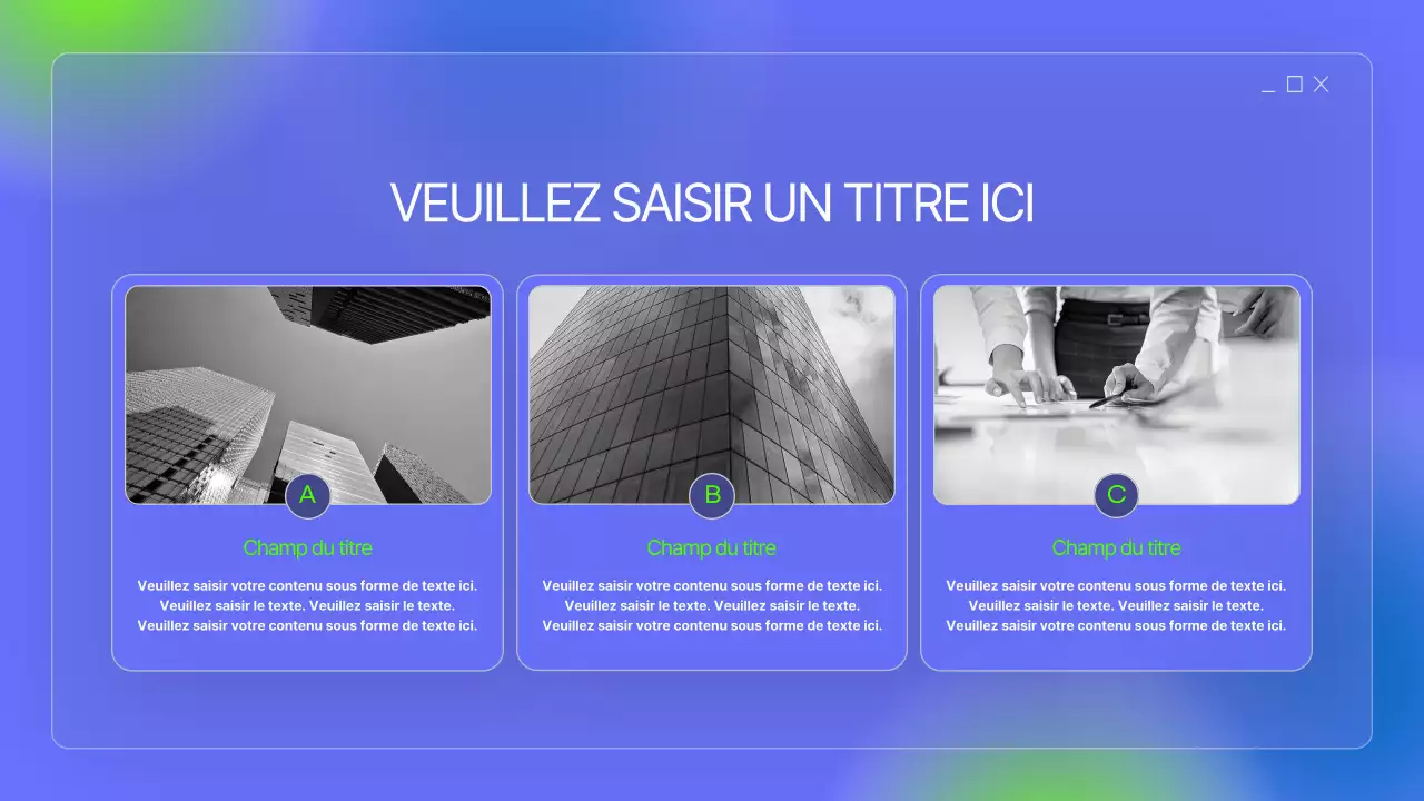 Chemises simples en bleu et en couleurs fluorescentes