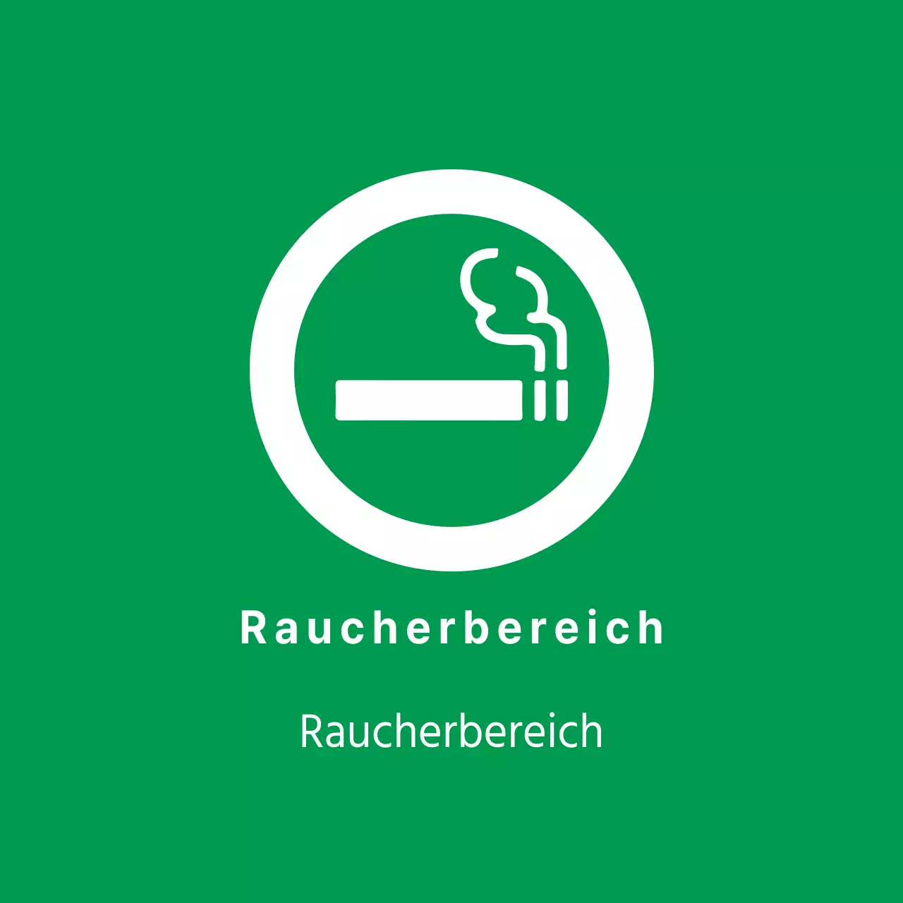 Raucherbereich