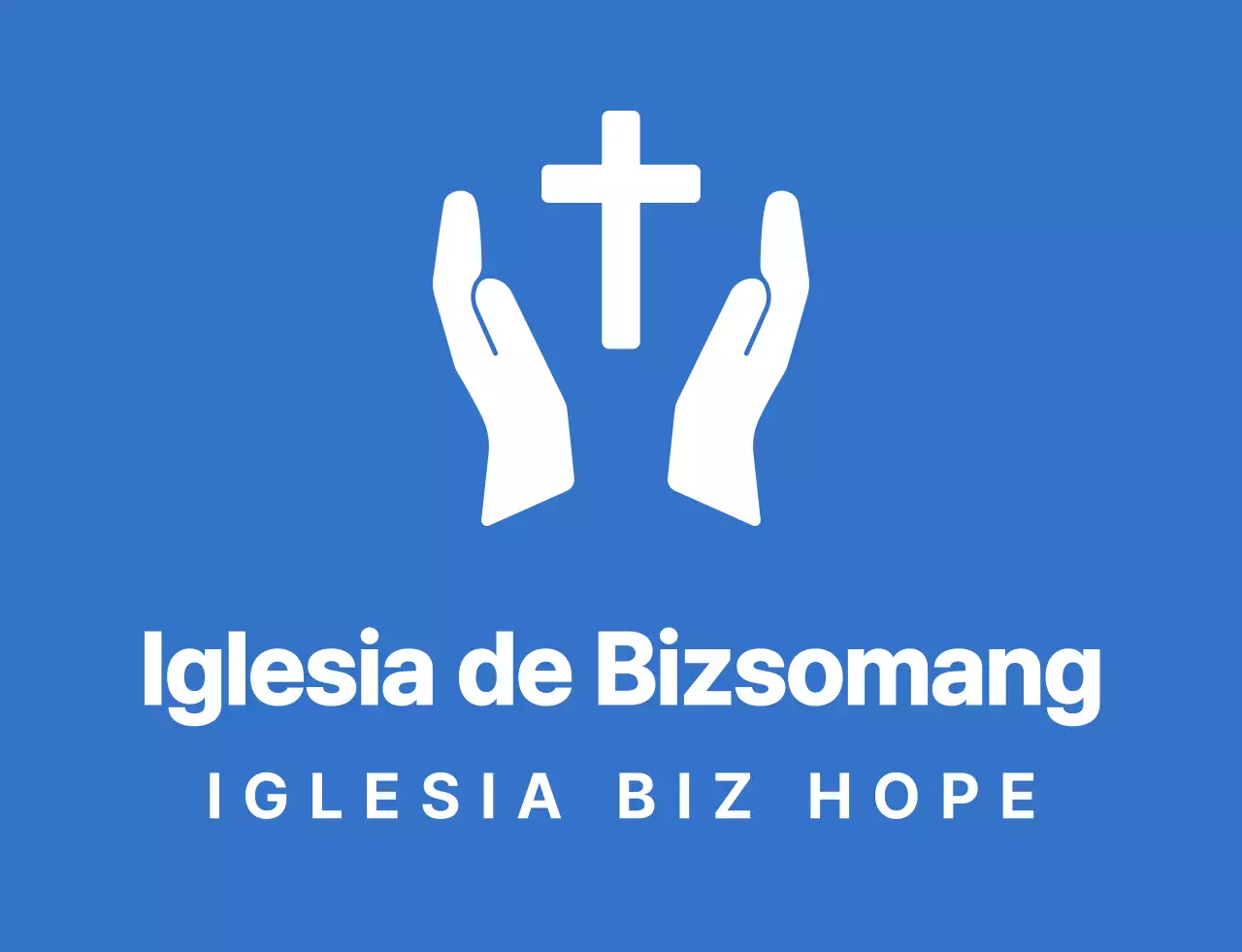 Simple, limpio símbolo logotipo estilo iglesia retiro de invierno equipo camiseta en azul y blanco