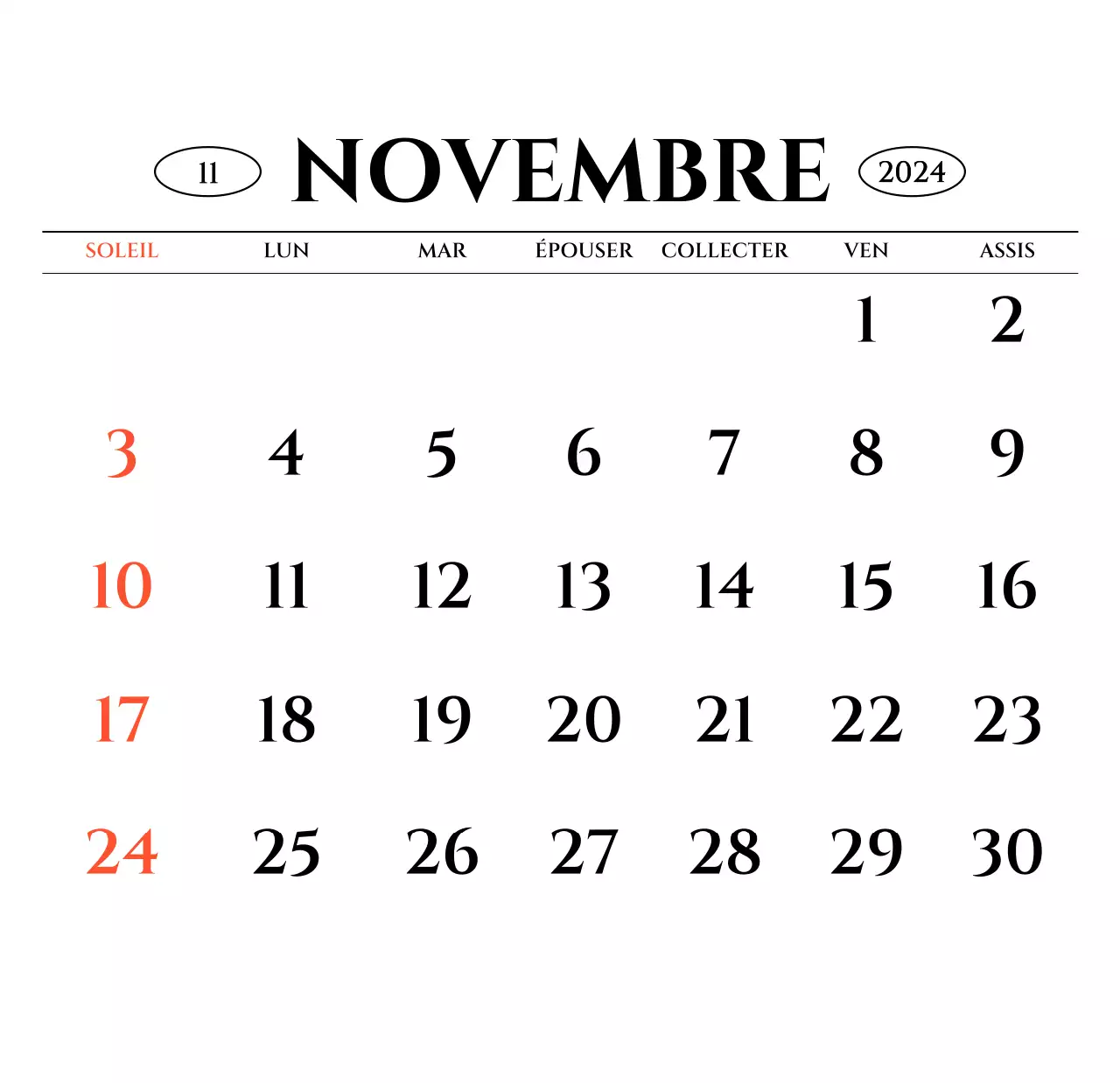 Calendrier mural de style simple avec concept de photographie de voyage émotionnelle en noir et blanc