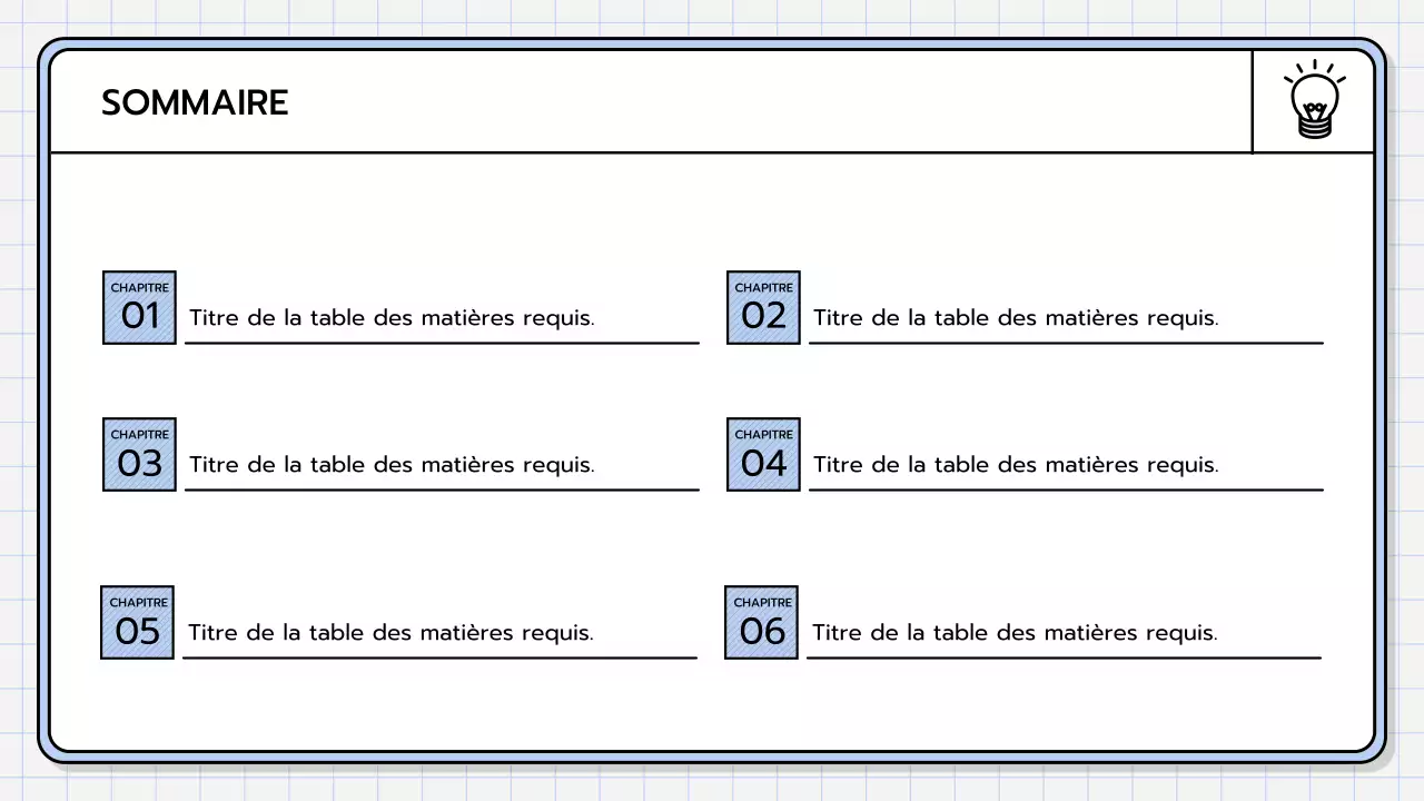 Un kit de présentation de base en jaune, vert lime et bleu