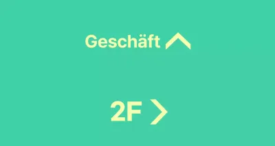 Mintgrünes und gelbes Balsaholz mit Anleitungen zur Platzierung