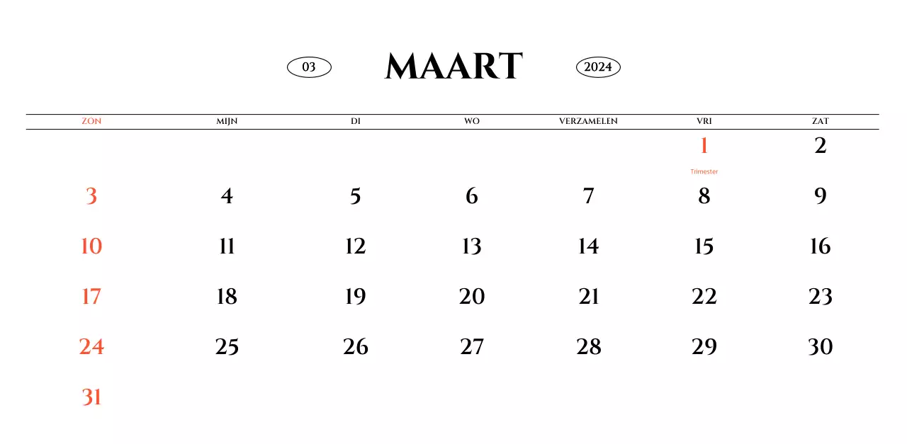 Eenvoudige stijl muurkalender met zwart-wit emotionele reisfotografie concept