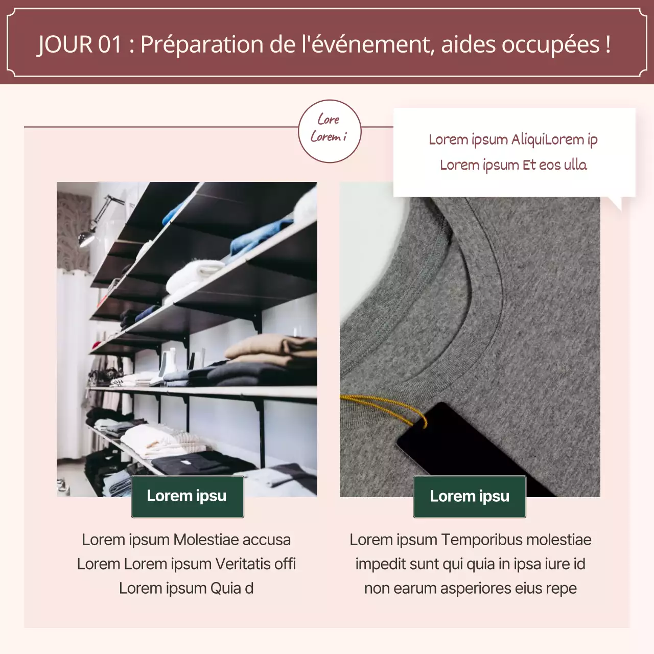 Les partisans de la revue de bazar pastel et sentimentale (CardNews)