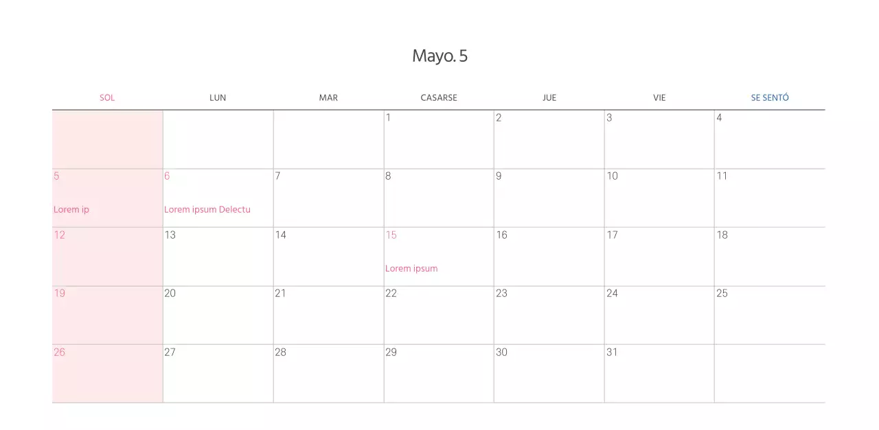 Calendario eclesiástico con cálidas ilustraciones