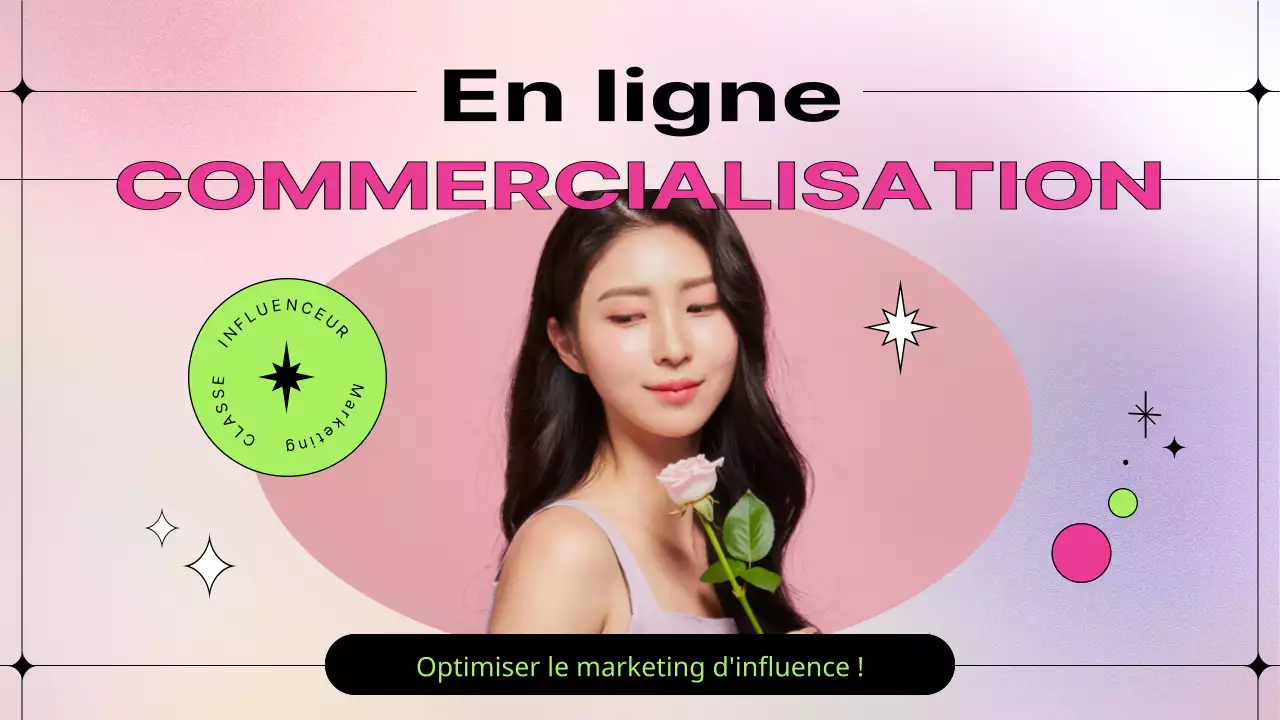 Une leçon de marketing d'influence kitsch en rose et chartreuse