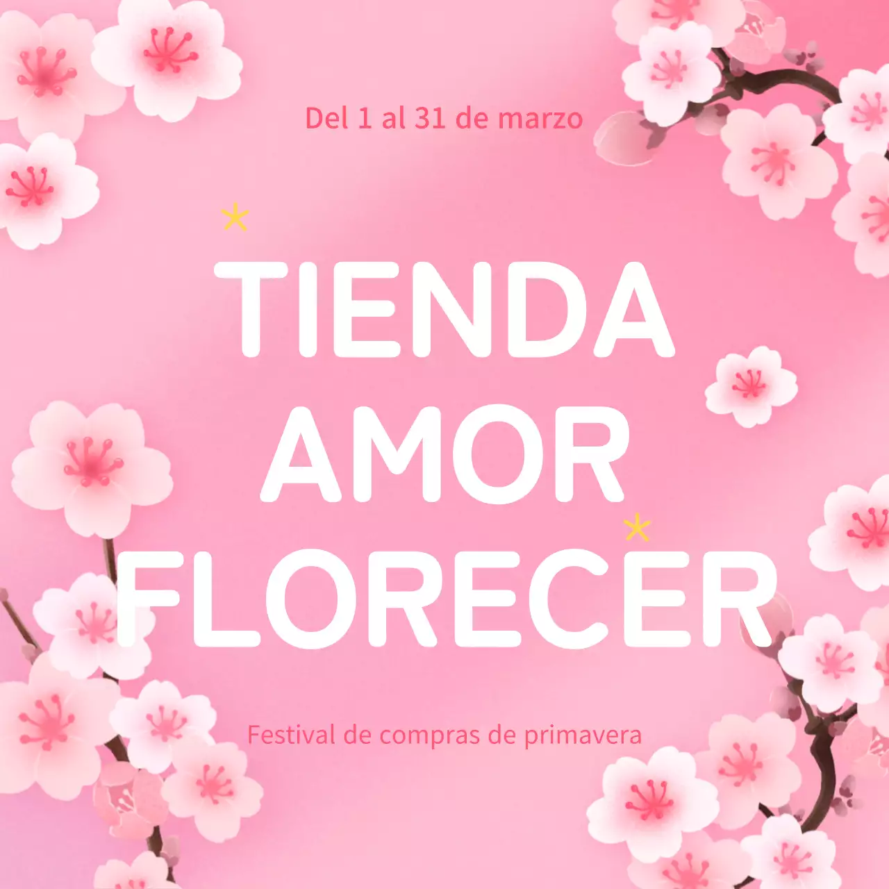Simpáticas ilustraciones con un tema rosa Ofertas de primavera