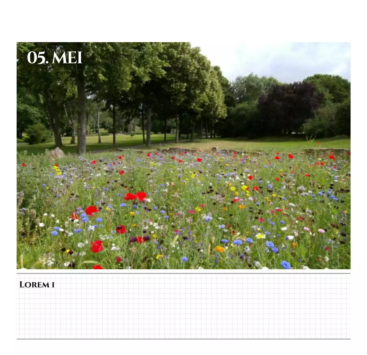 Eenvoudige stijl muurkalender met zwart-wit emotionele reisfotografie concept