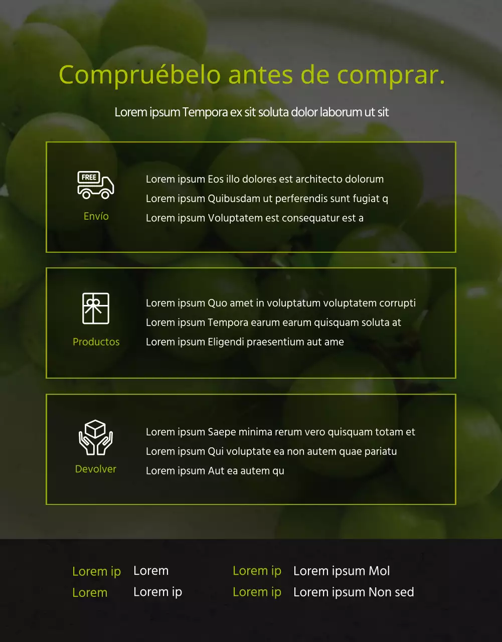 moscatel de alta calidad con alto contenido en azúcar y brillo en negro y verde para recaudar fondos promoción de ventas agricultores locales pequeña empresa alimentos locales