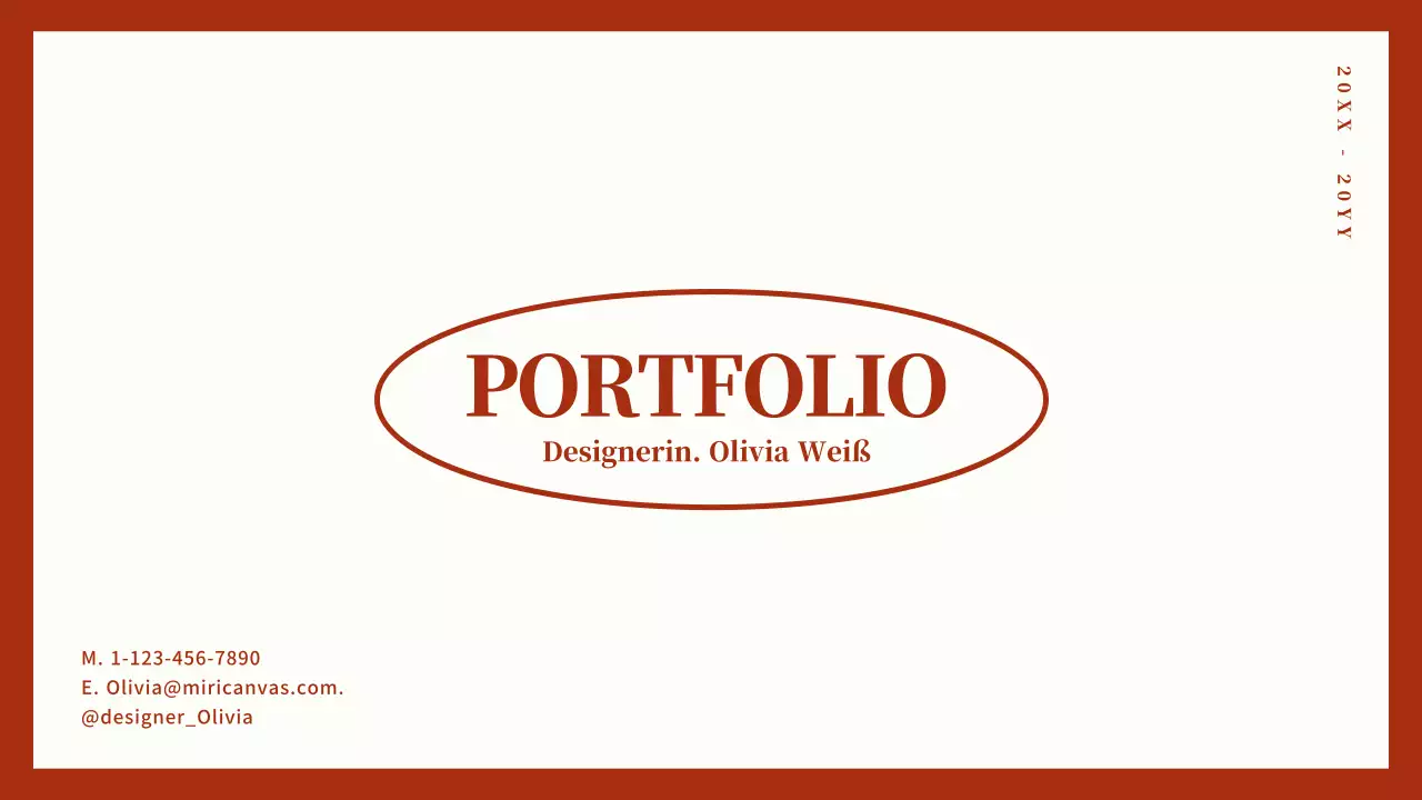 Rot gefärbte kreisförmige Punktdesign-Mappe