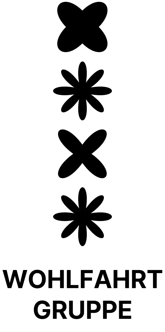 Nettes und einfaches Symbol Logo Kombination Stil in schwarz Kinderhilfsorganisationen und Ursachen