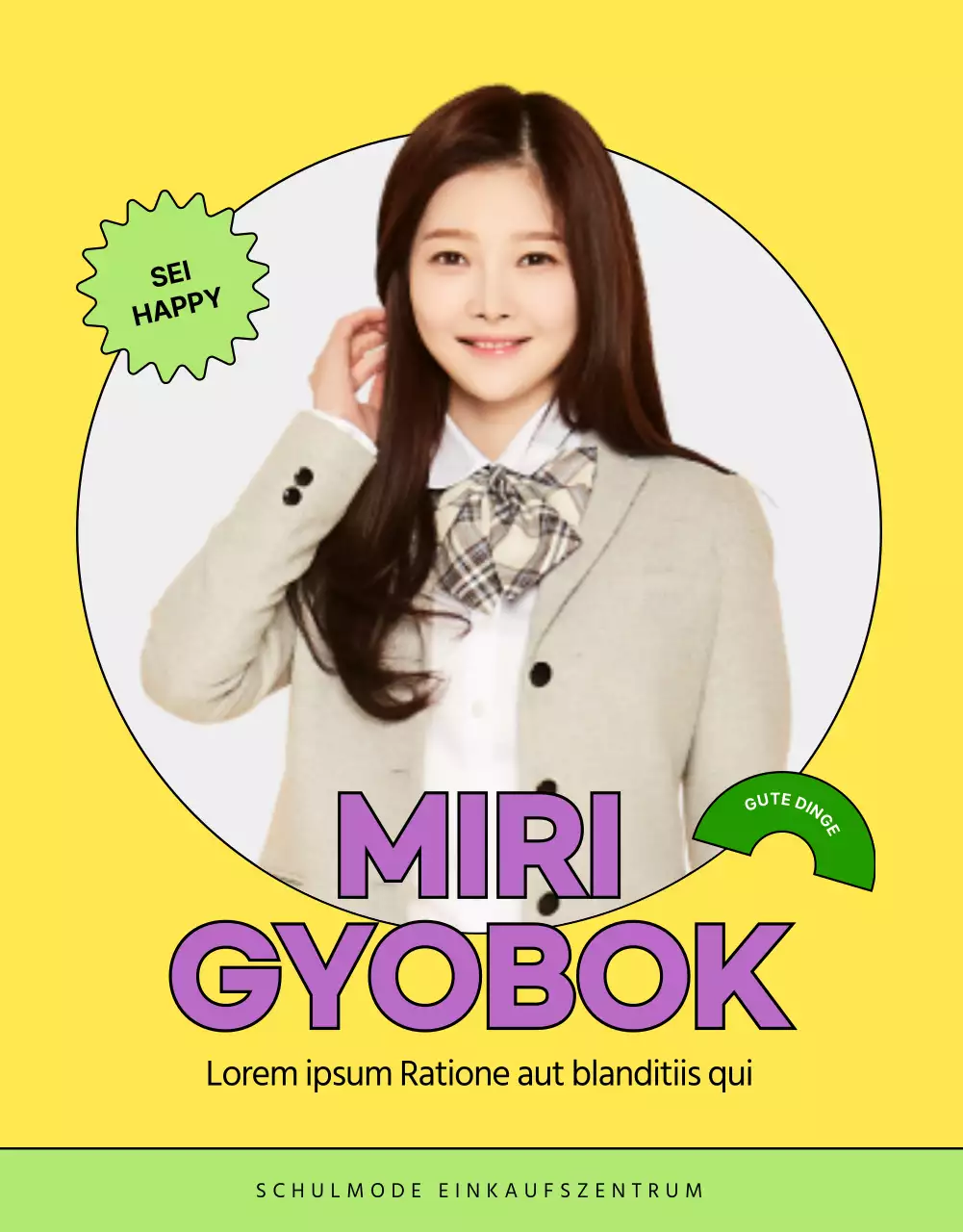 Erfahren Sie mehr über den Verleih von farbenfrohen, frühlingshaften Schuluniformen