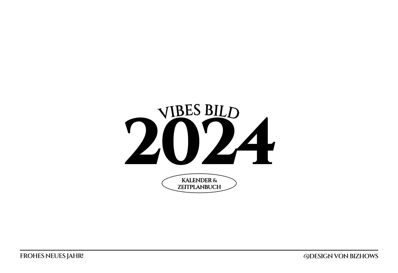 Wandkalender im einfachen Stil mit schwarz-weißer emotionaler Reisefotografie