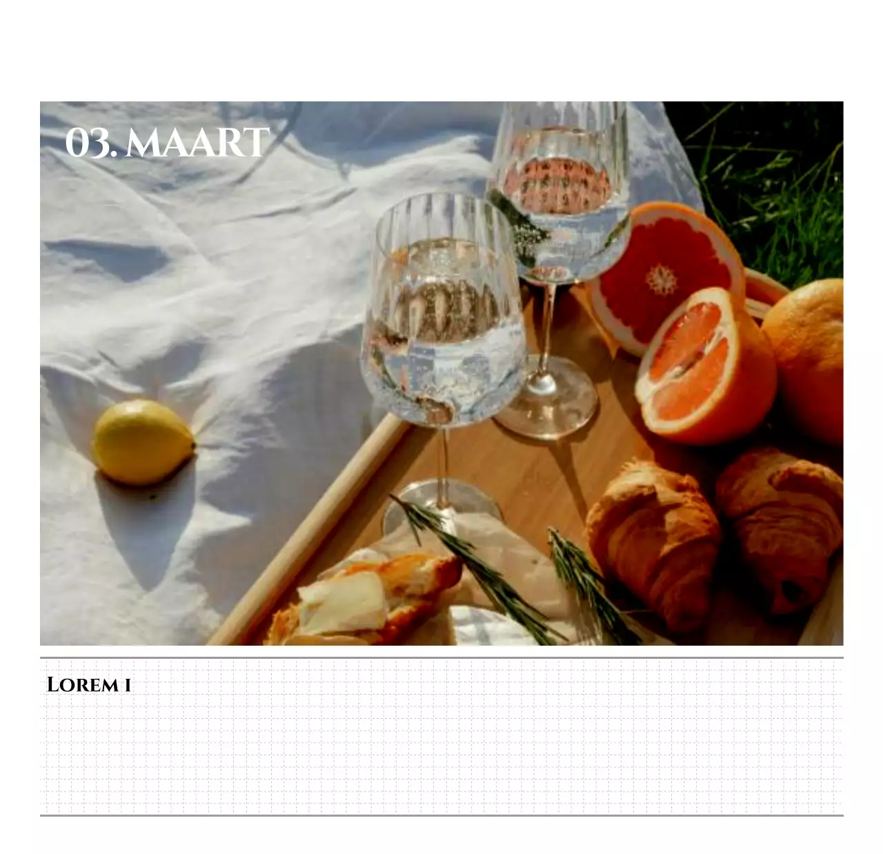 Eenvoudige stijl muurkalender met zwart-wit emotionele reisfotografie concept