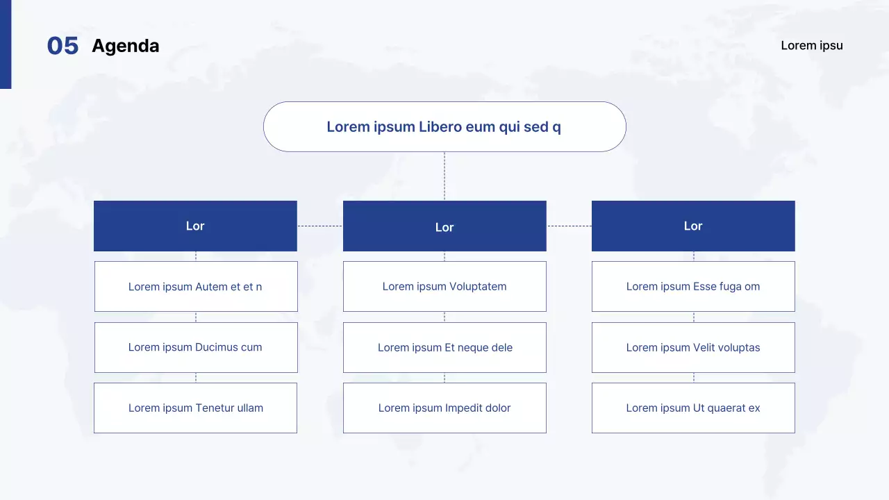 Simulacro de concurso universitario en blanco y azul