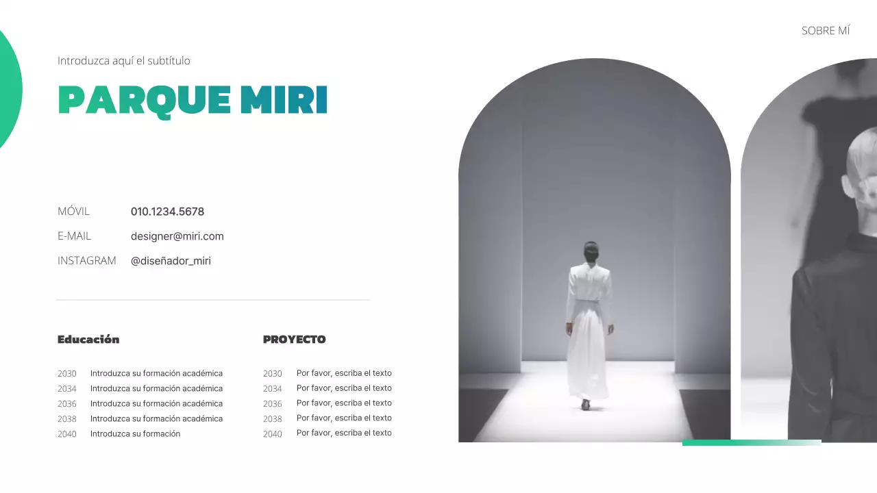 Una sencilla cartera de diseño en verde