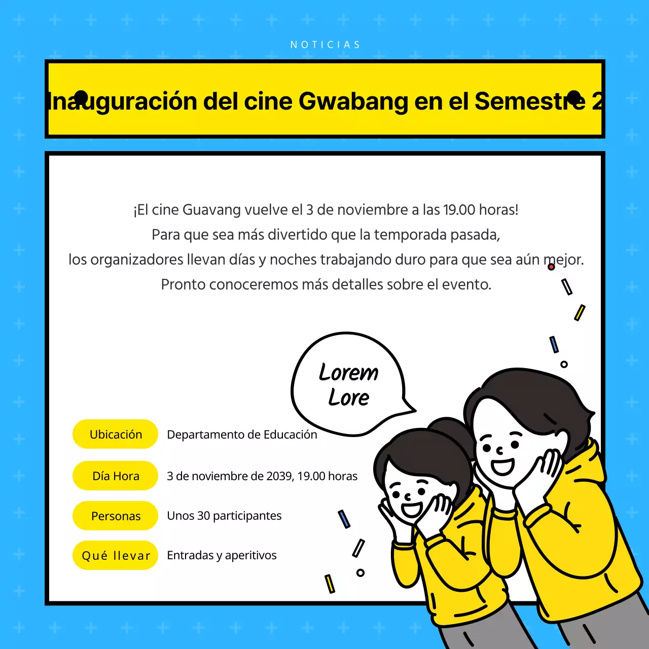 Noticias periódicas Contenidos Departamento de Educación, Universidad Mirae Octubre Noticias mensuales Asociación de Estudiantes Departamento de Relaciones Públicas Noticias SNS Universidad