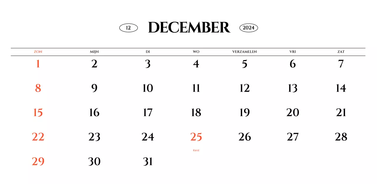 Eenvoudige stijl muurkalender met zwart-wit emotionele reisfotografie concept