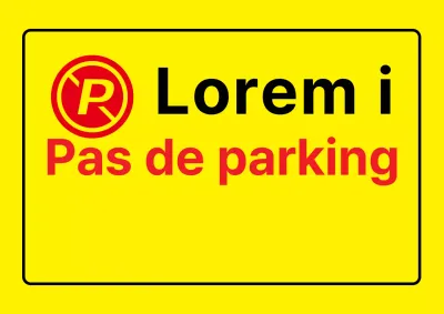 Pas de parking extérieur pour les véhicules