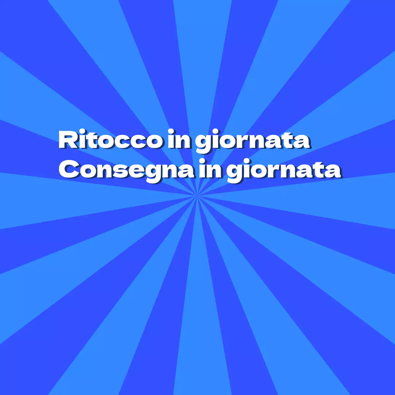 Consegna di pesce fresco in giornata