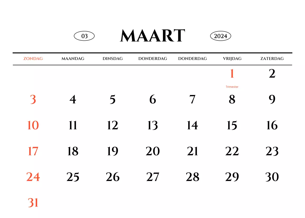 Eenvoudige stijl muurkalender met zwart-wit emotionele reisfotografie concept