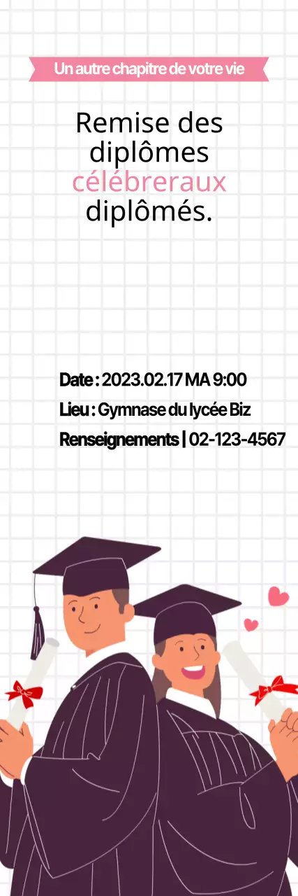 Remise des diplômes