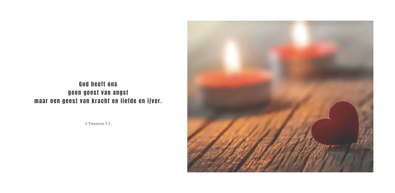 Kalender met opbeurende kerkafbeeldingen