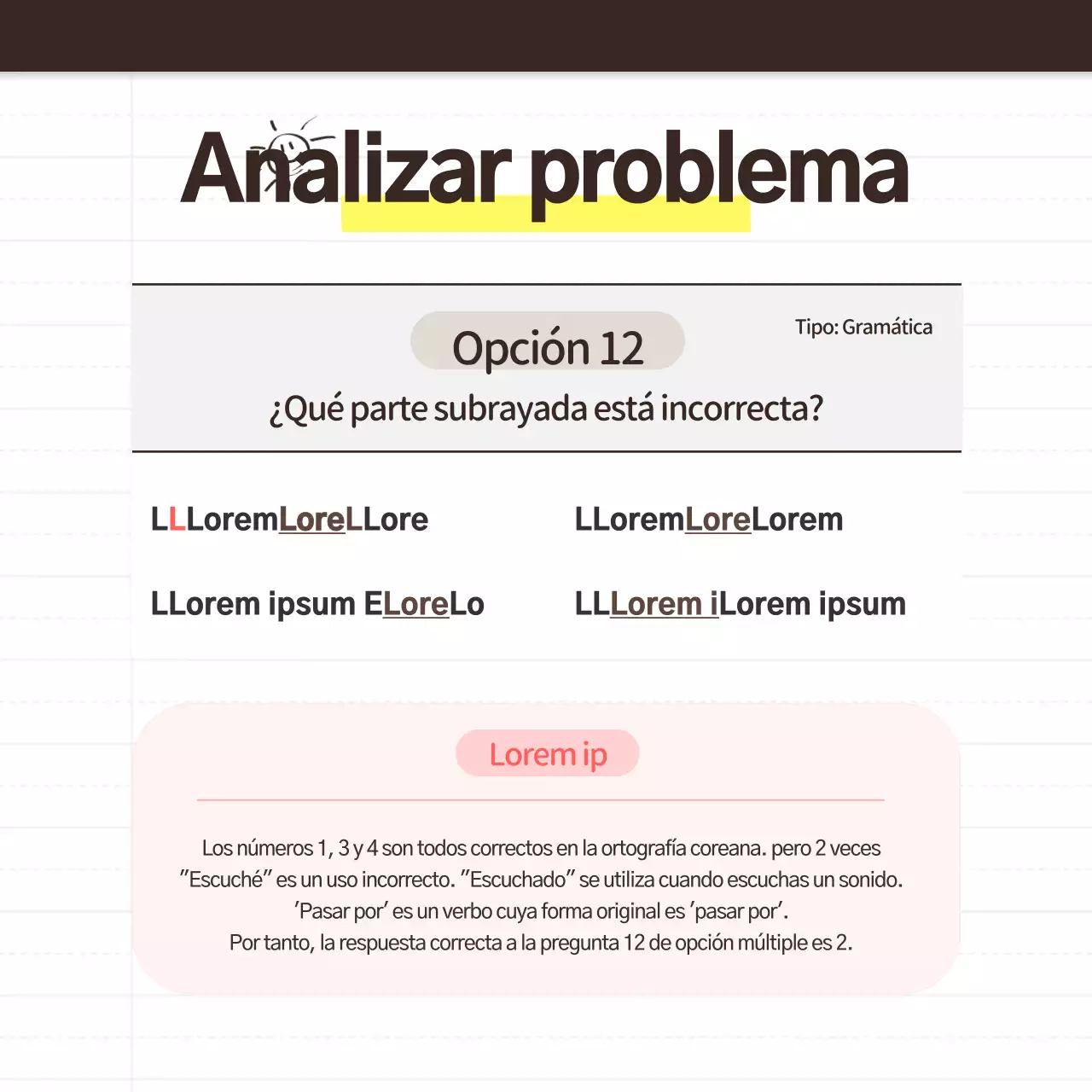 Un simple amarillo y negro interior grado análisis formación escuela reclutamiento promoción