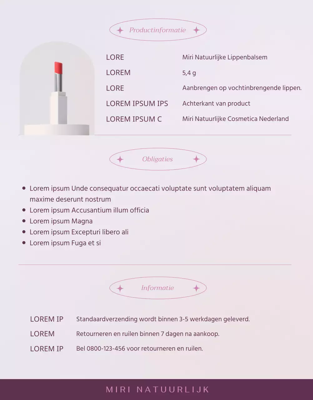 Emotionele getinte cosmetica om roze en paarse foto's te benadrukken