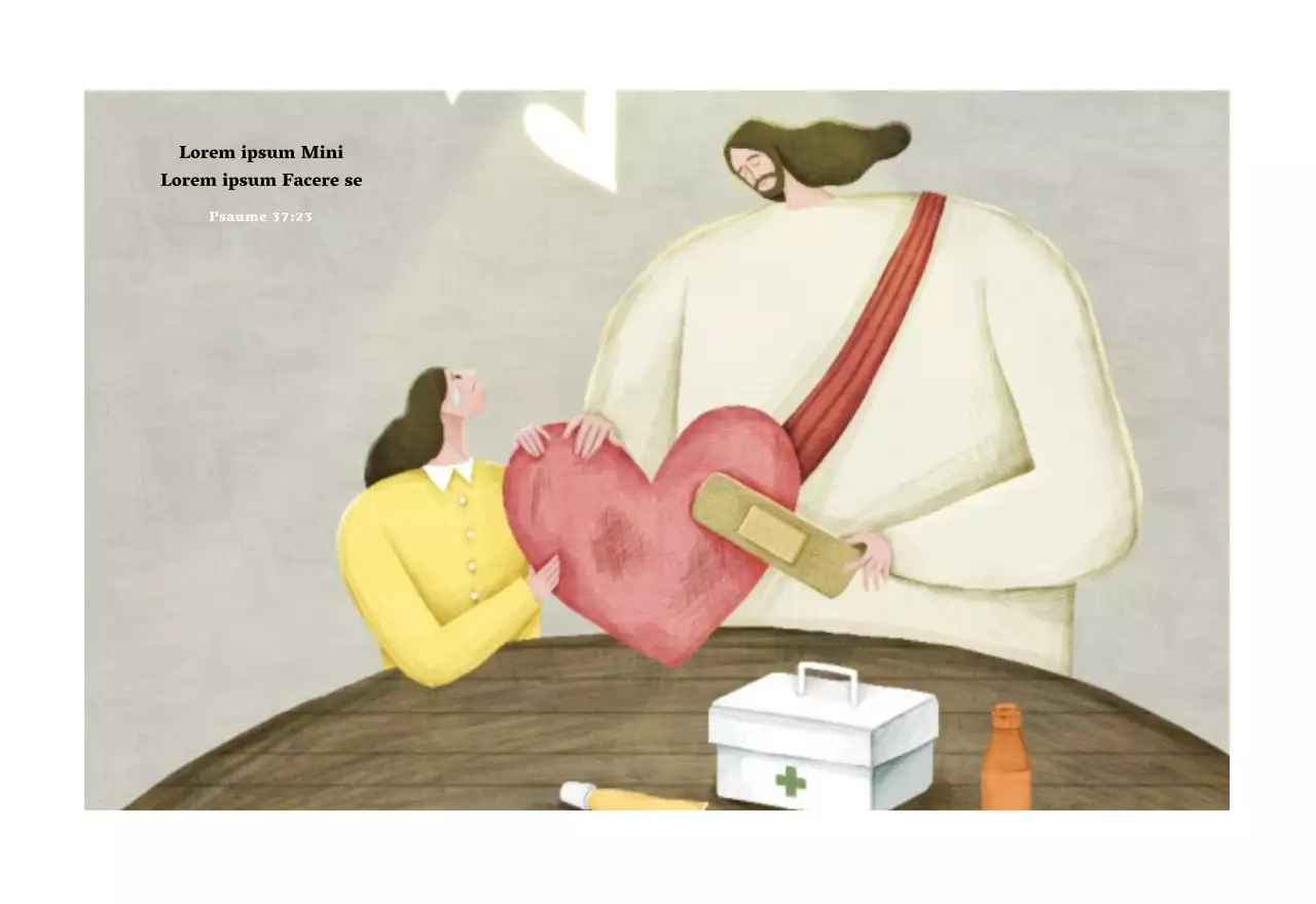 Illustration pastel de l'église