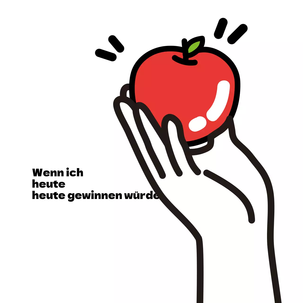 Weiß Illustration lustig Lebensmittel Bauernhof Apfel Förderung