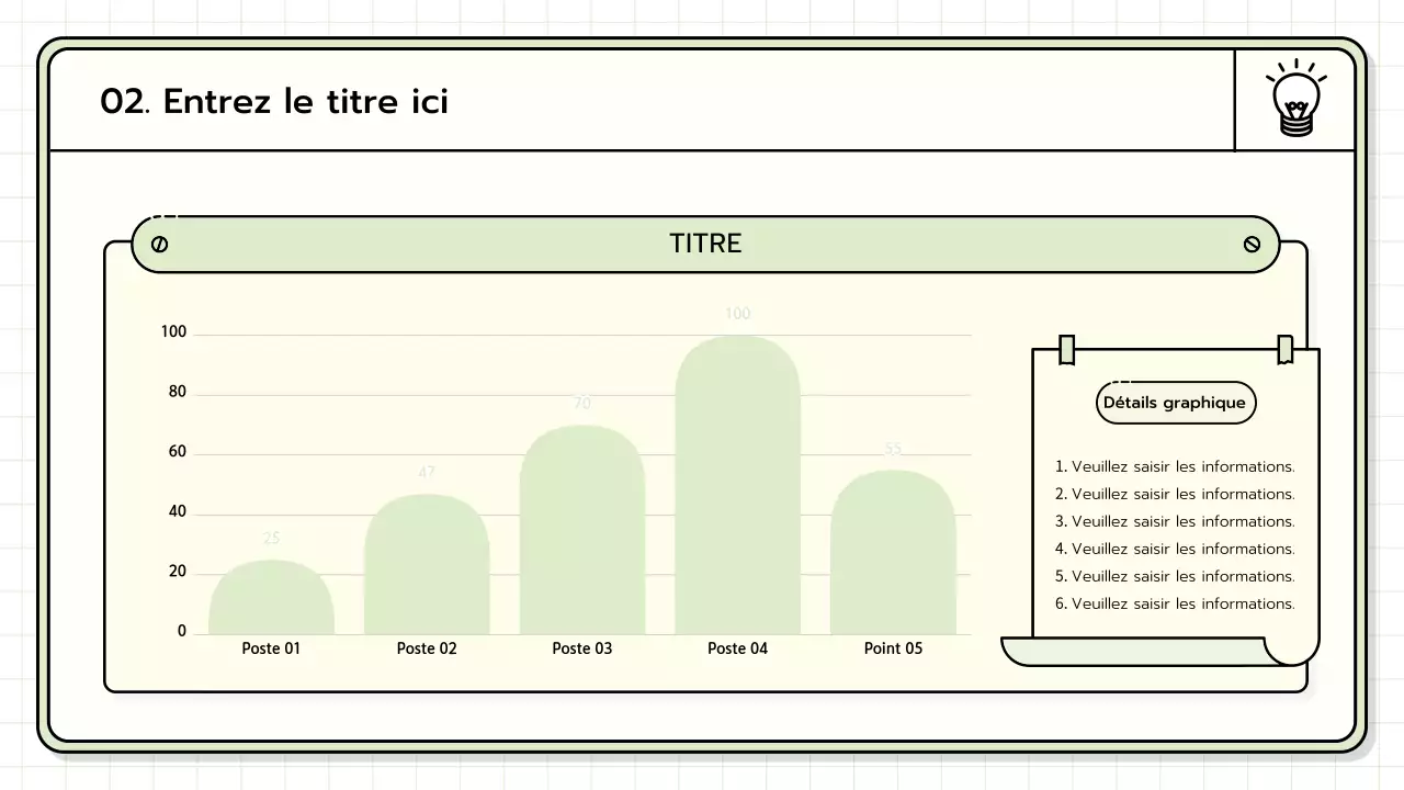 Un kit de présentation de base en jaune, vert lime et bleu
