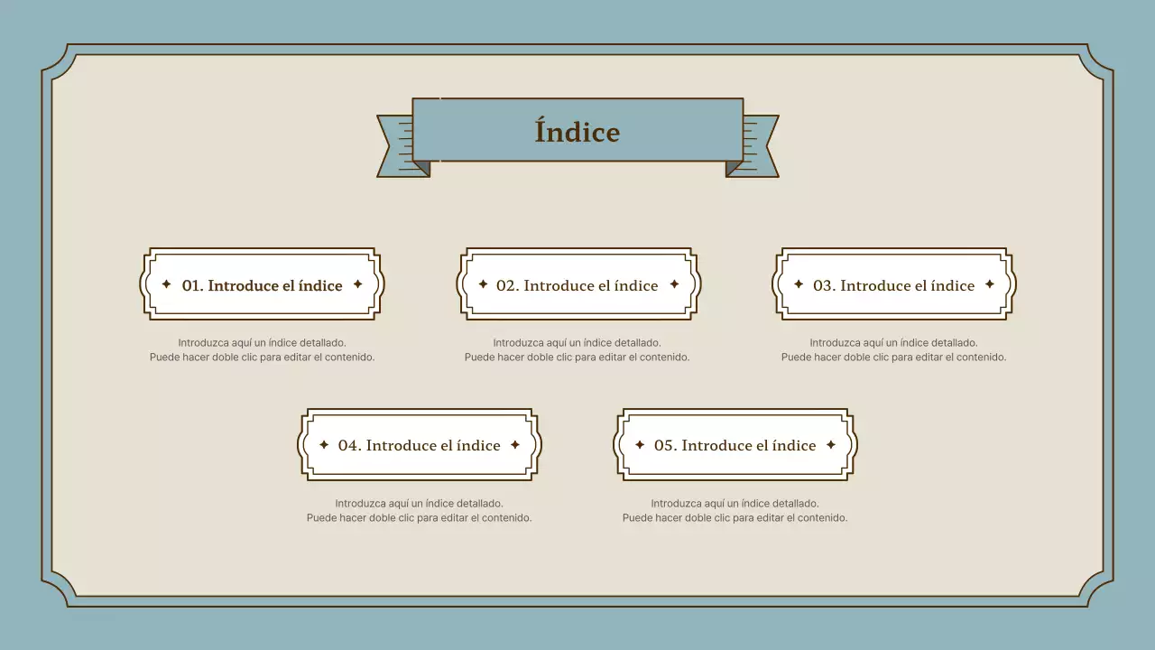 Kit de presentación de marco vintage en rosa y dorado