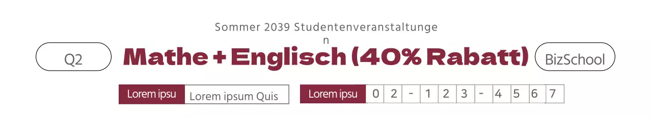 Studentische Veranstaltungen