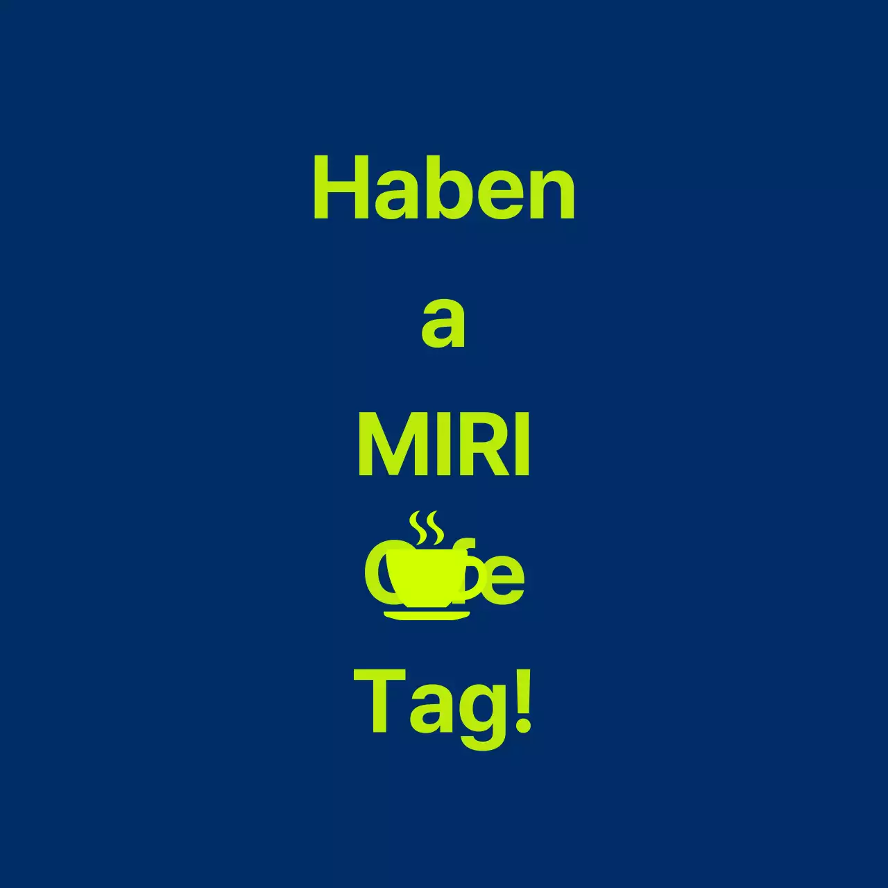 Cafe Ballette auf marineblauem Hintergrund